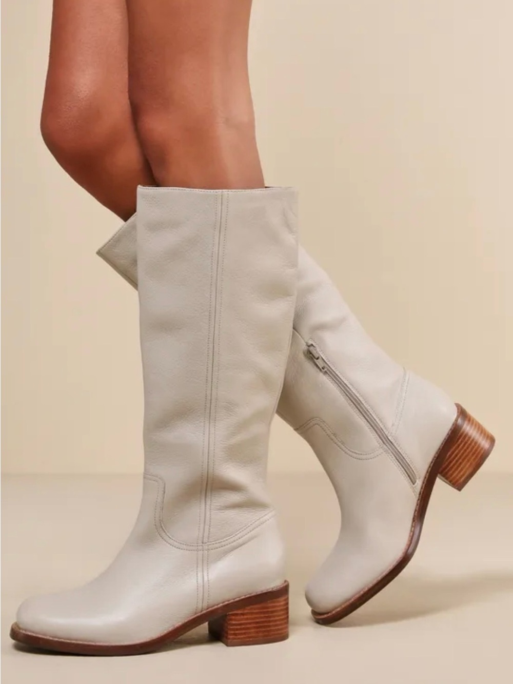 Seychelles Sand In My Boots Women's Boot Sz 7 Cream NEW
